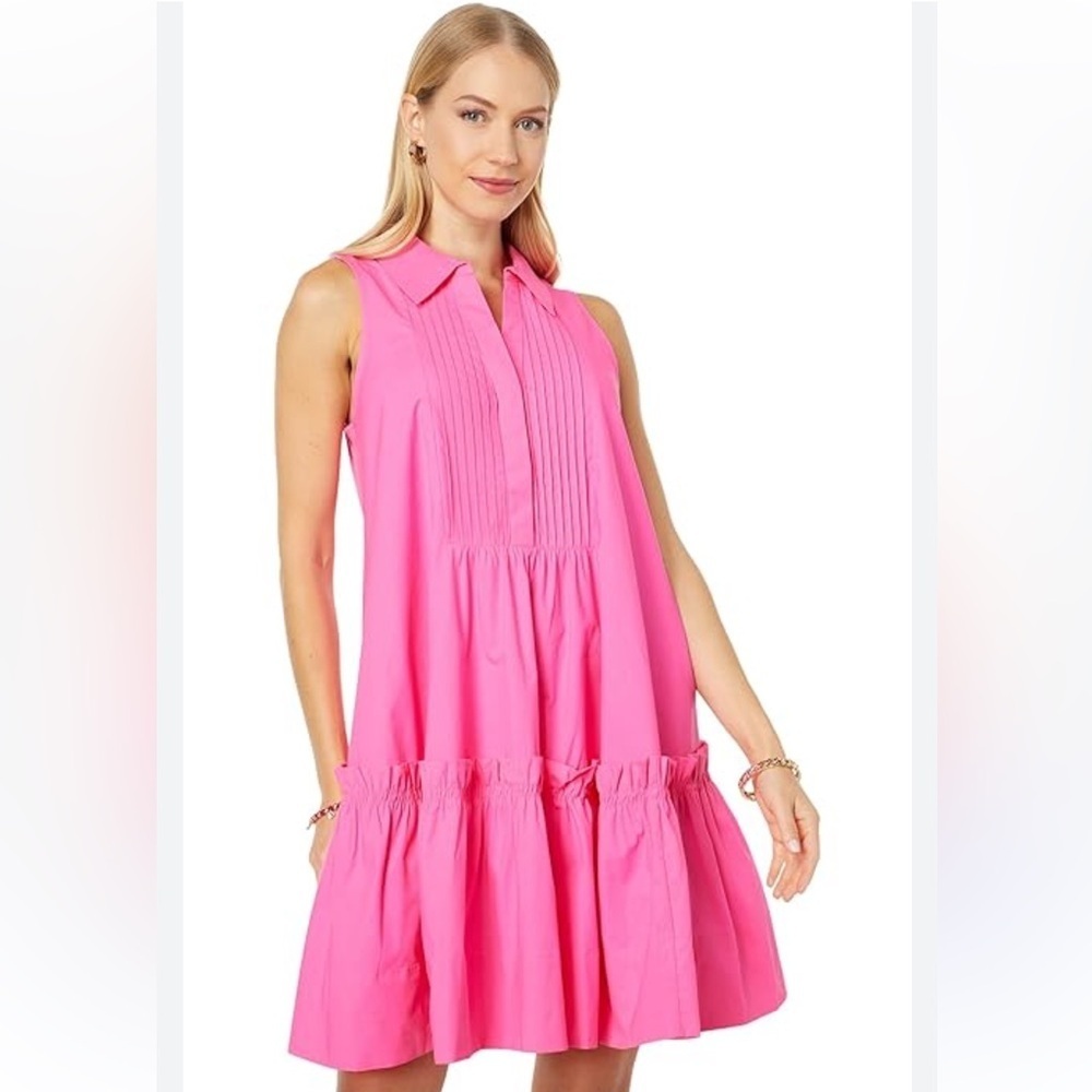 NWT Lilly Pulitzer Caylinn Swing Stretch Shirtdress